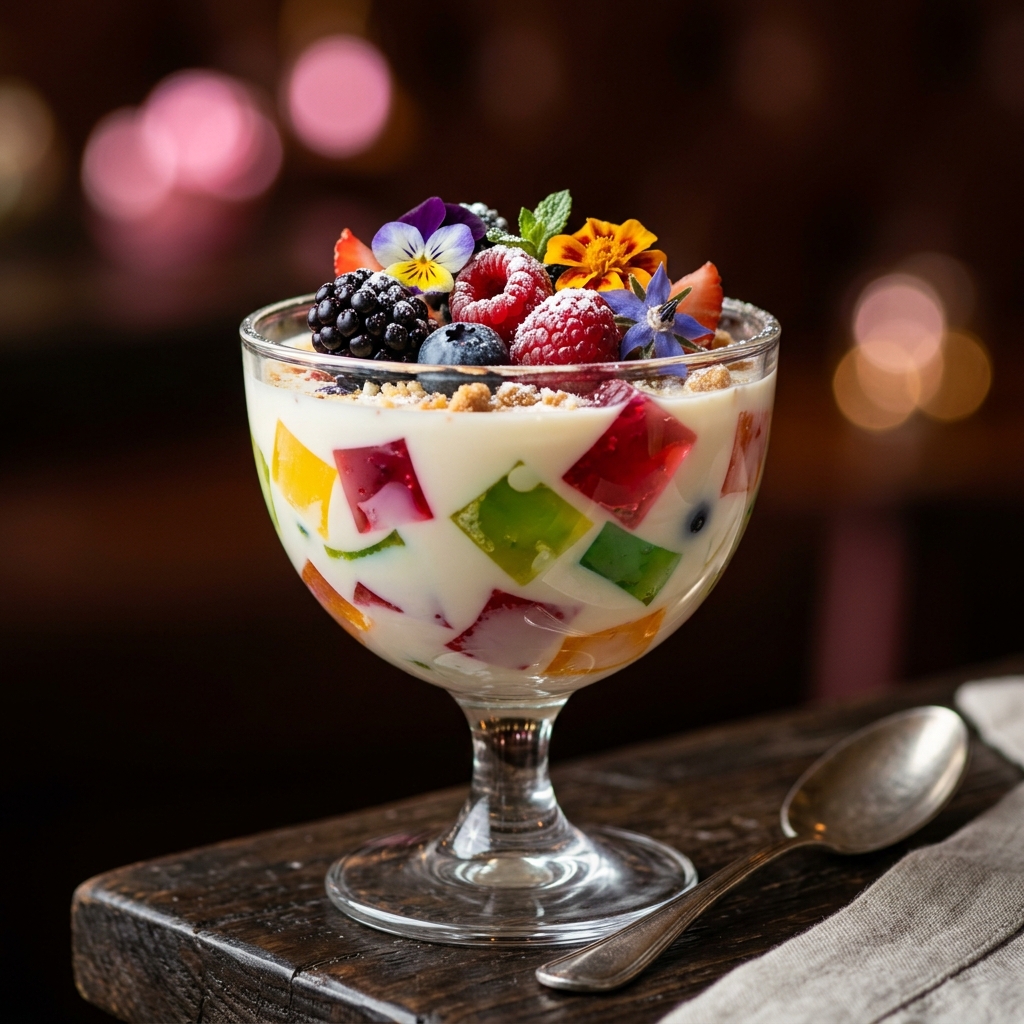 Gelatina Mosaico Tricolor