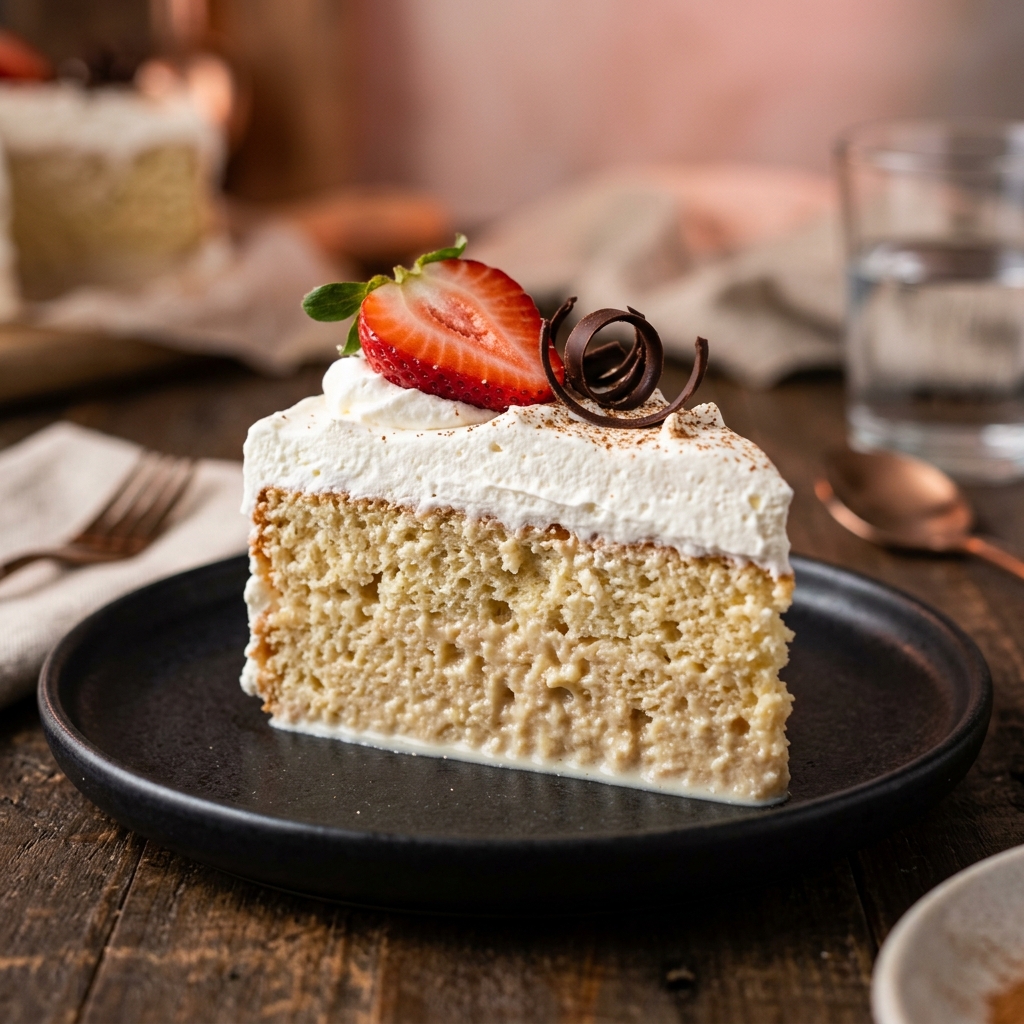 Pastel Tres Leches Tradicional